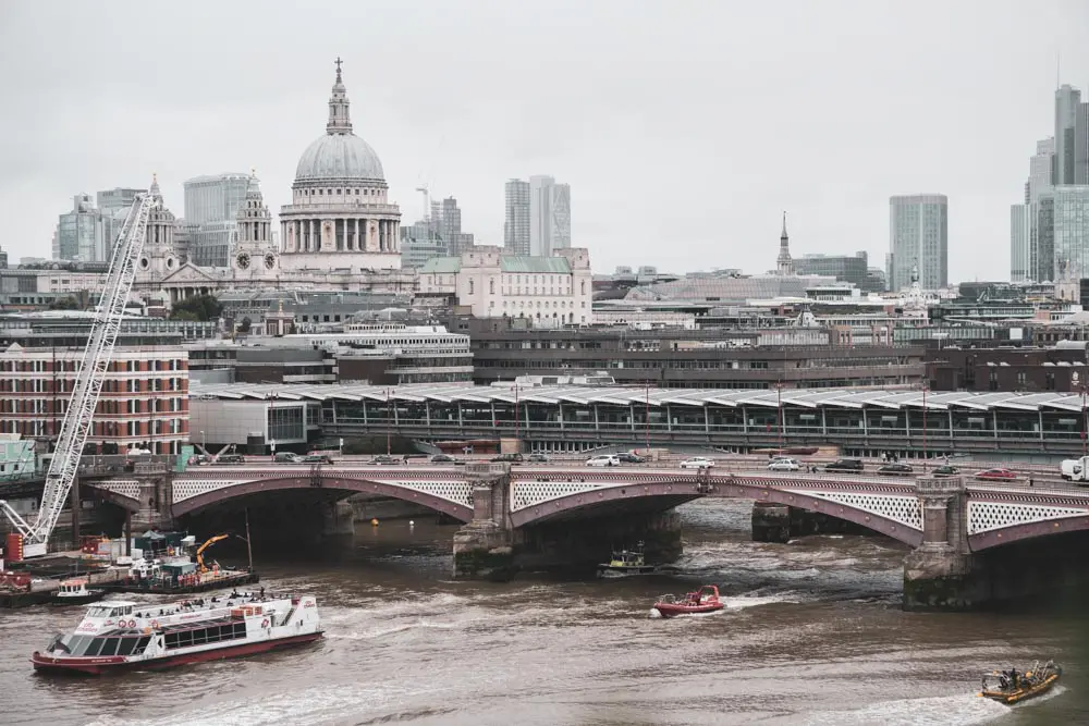 More views fromt he Oxo Tower Viewing Platform