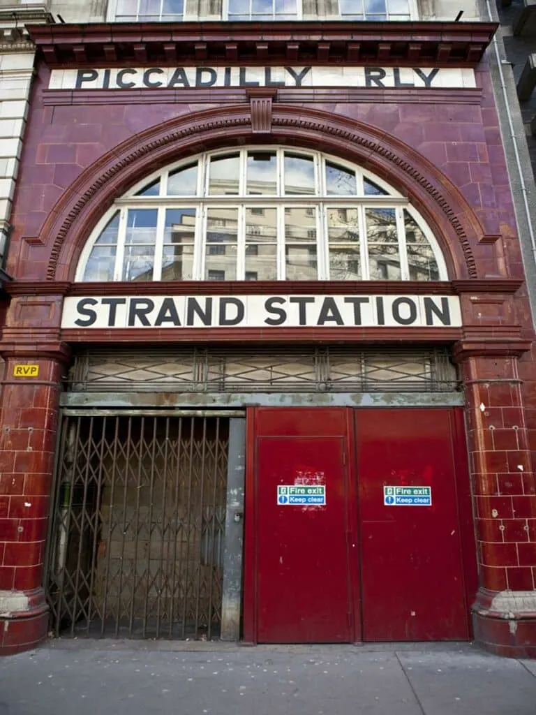 Strand or Aldwych Station